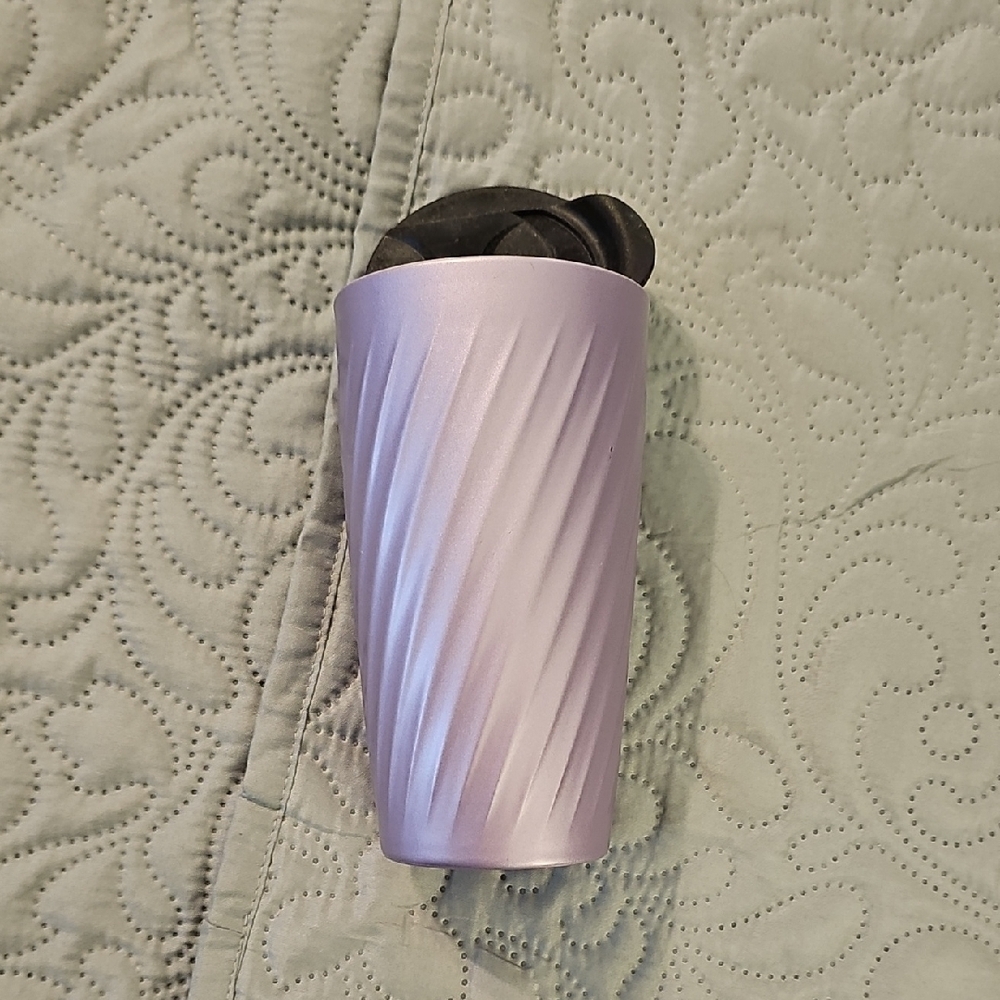 Starbucks 2023 Winter Lilac Subzero Twist Ceramic Travel Mug-12 Oz.